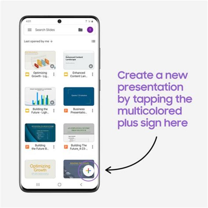 Can you use Google Slides on phone?