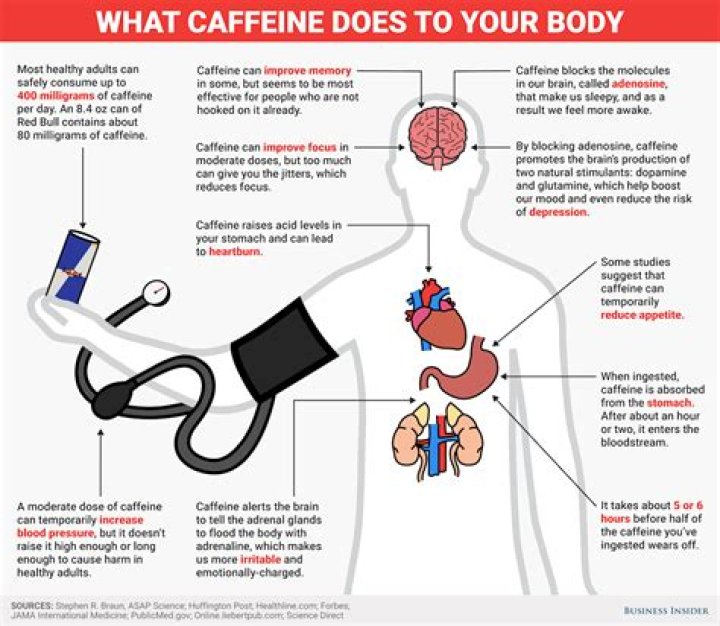 How does caffeine affect the human body?