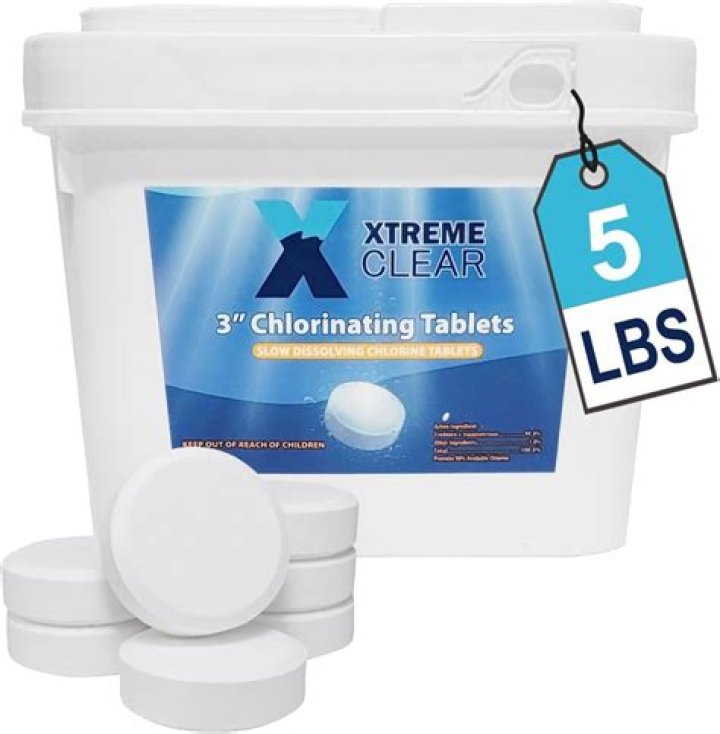 How long does 50 lbs of chlorine tablets last?