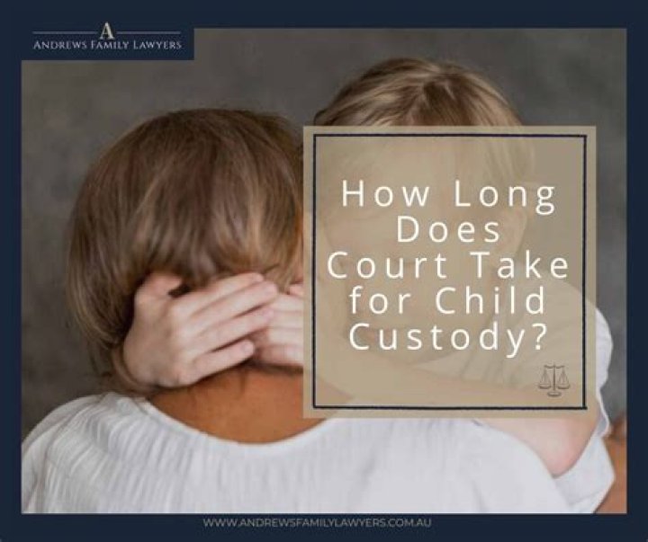 How long does family court take Australia?