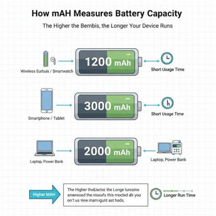 How many mAh is a normal AA battery?