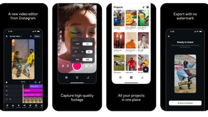 What app edits videos together?