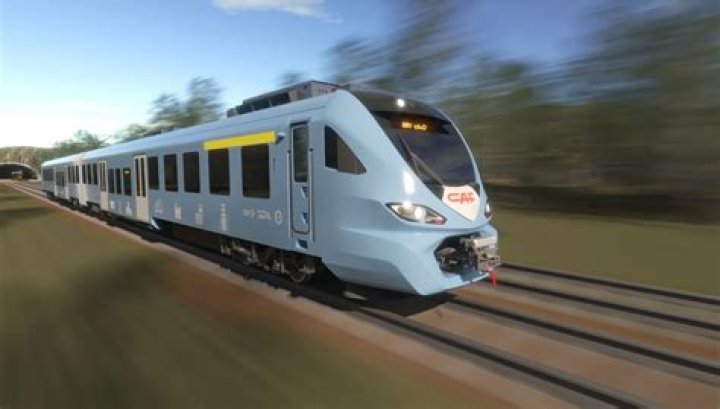 What are CAF trains?