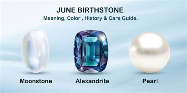What are the 2 birthstones for June?