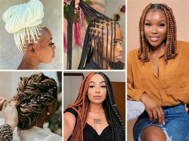 What are the names of braids for black hair?