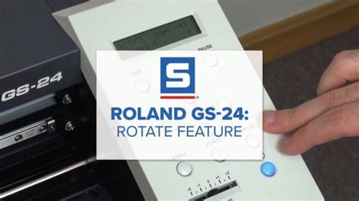 What can I cut with Roland GS-24?