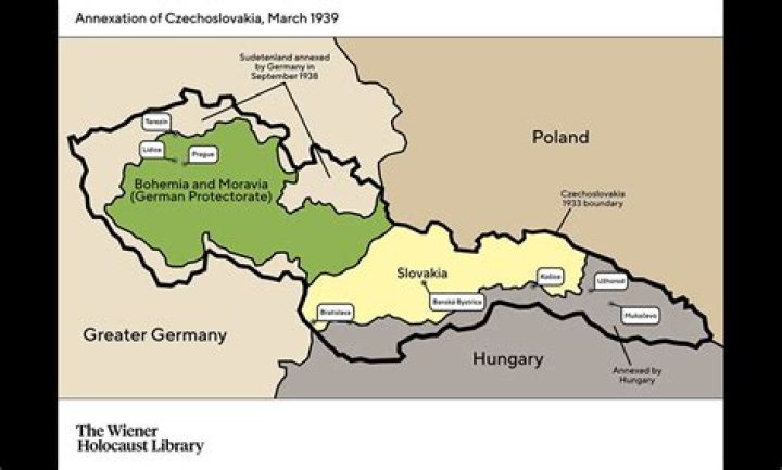 What happened to the Sudetenland in Czechoslovakia?