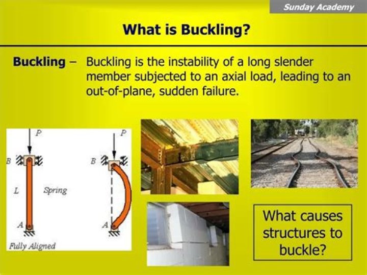 What is buckling in animals?