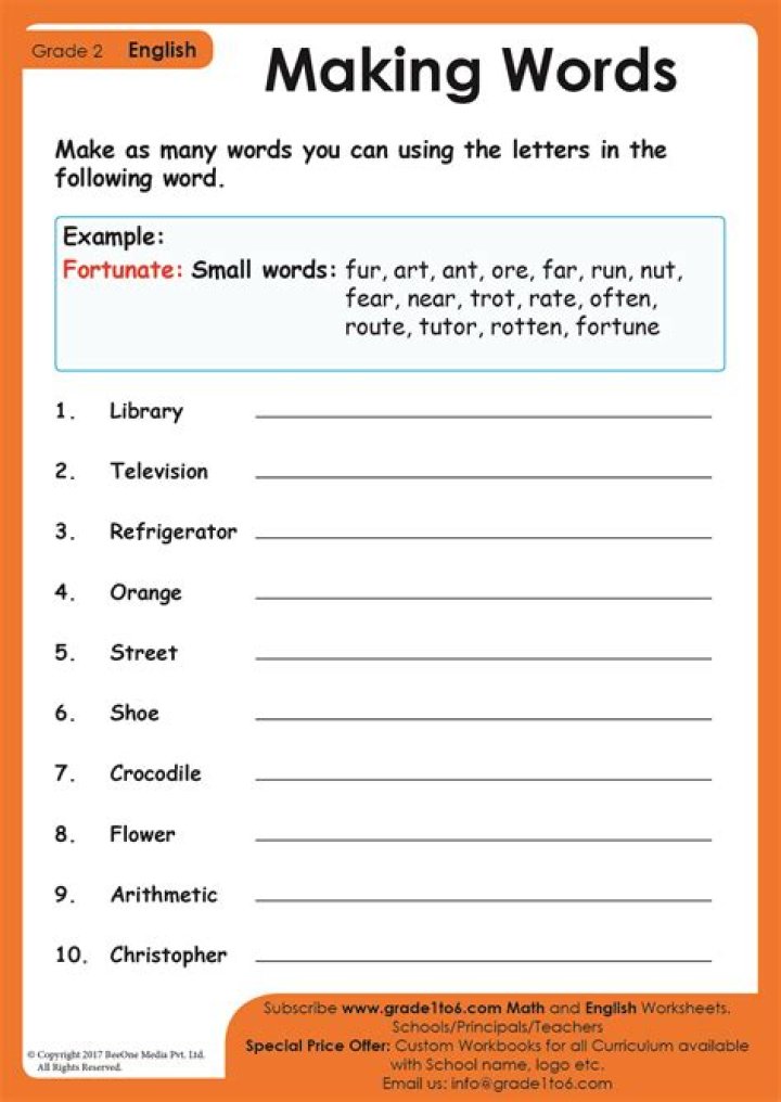 What is it called when you make a word out of random letters?