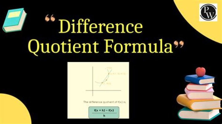 What is the alternate form of the difference quotient?