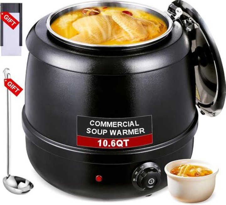 What is the best way to keep soup warm for lunch?