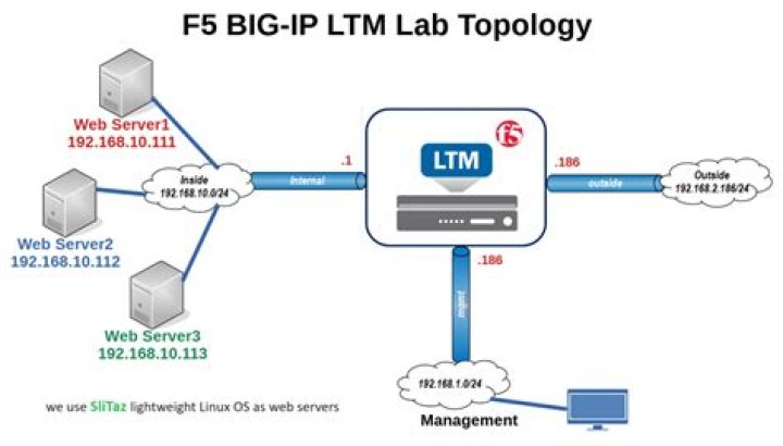 What is the default LTM MGMT port IP address in F5?