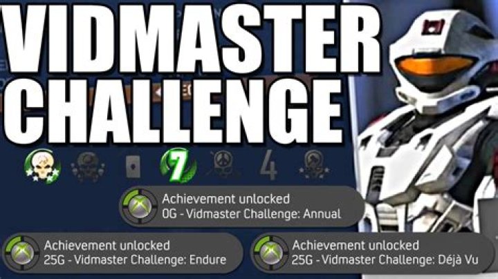 What is the Halo 3 Vidmaster challenge?