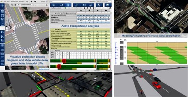 What is traffic simulation of transportation system?