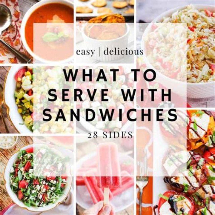 What sides go with sub sandwiches?