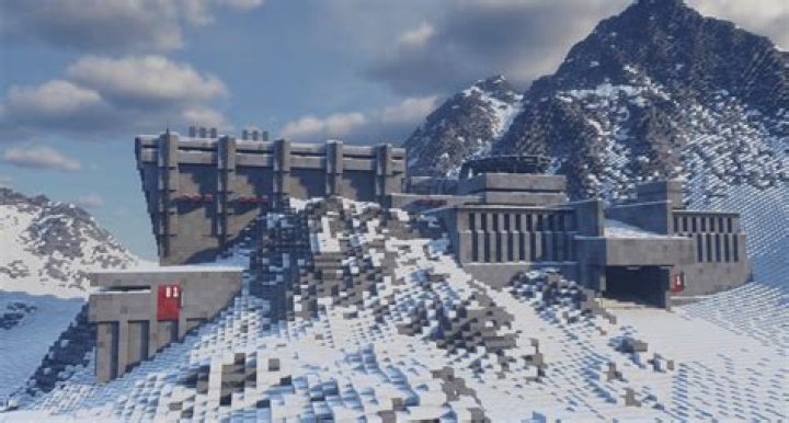 Where was Inception filmed snow fortress?