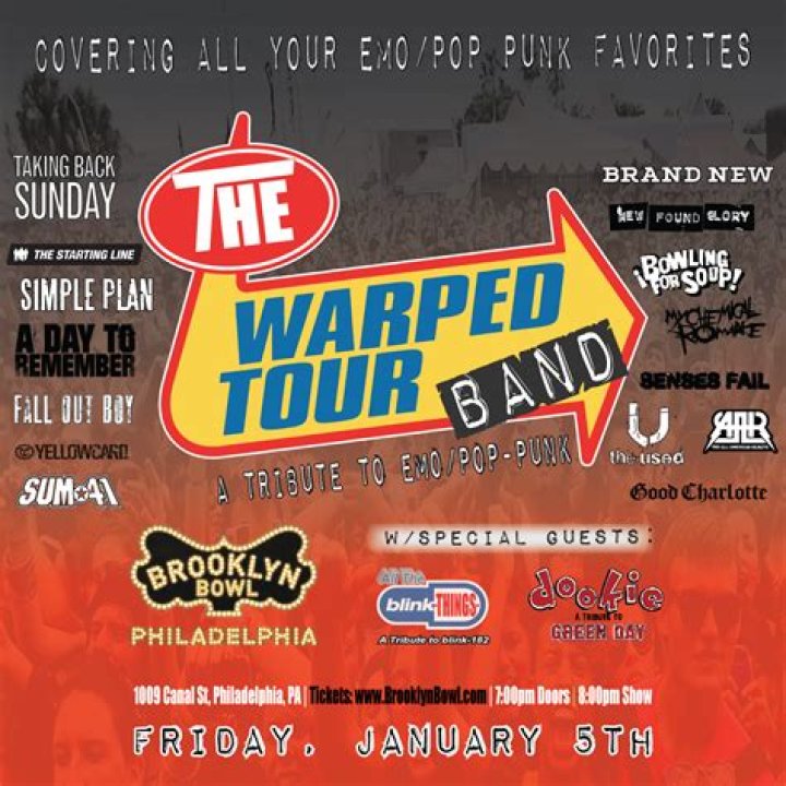 Who played at Warped Tour 2005?